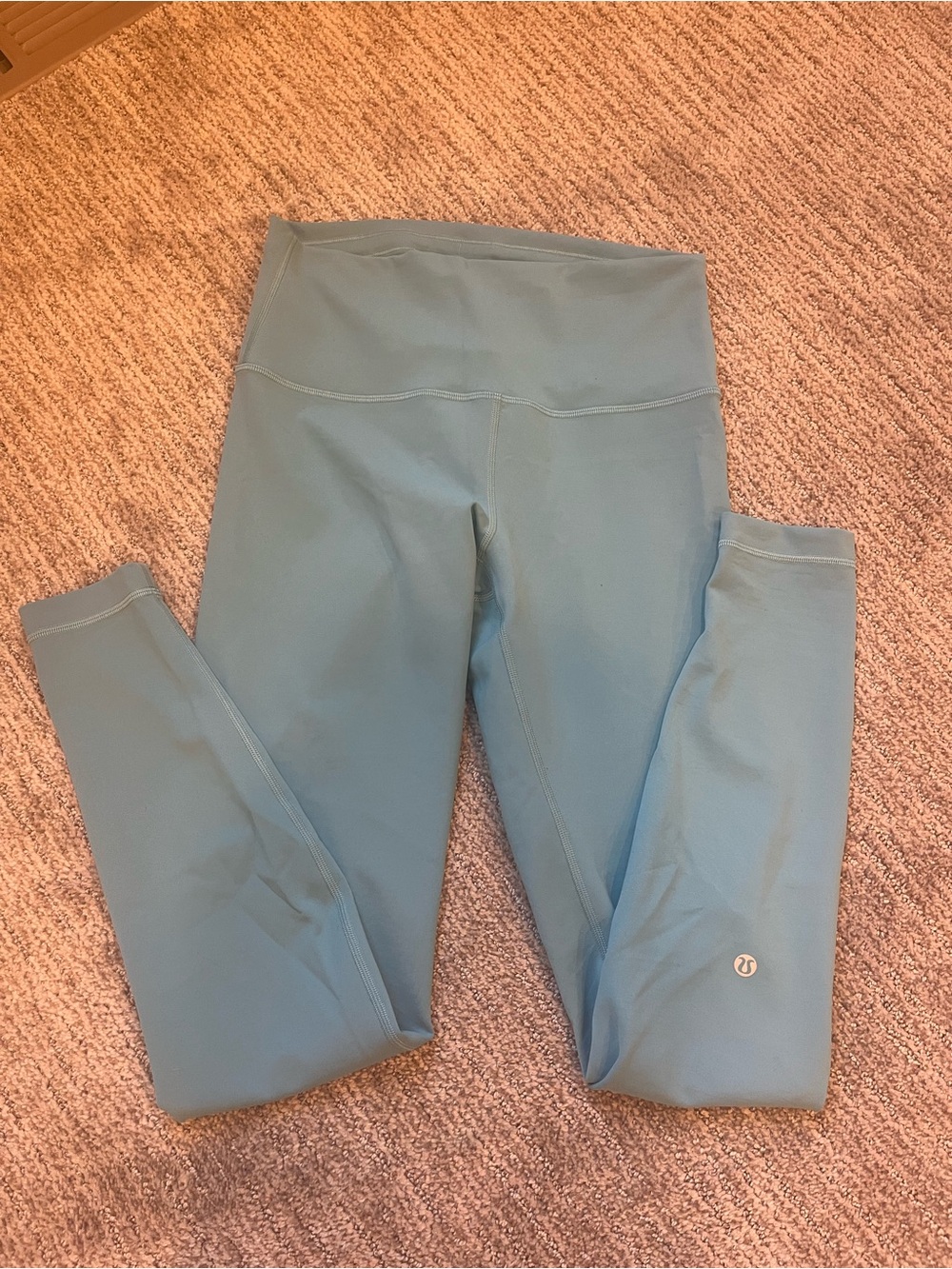 lululemon athletica Light Blue High-Rise Leggings
